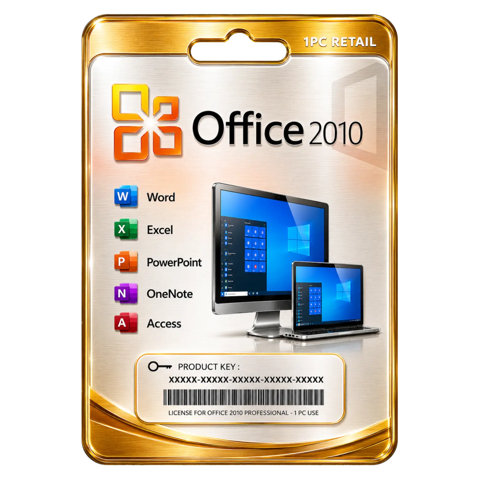Office 2010 Office 2010 Pro Plus Original License Online Key - Image 1