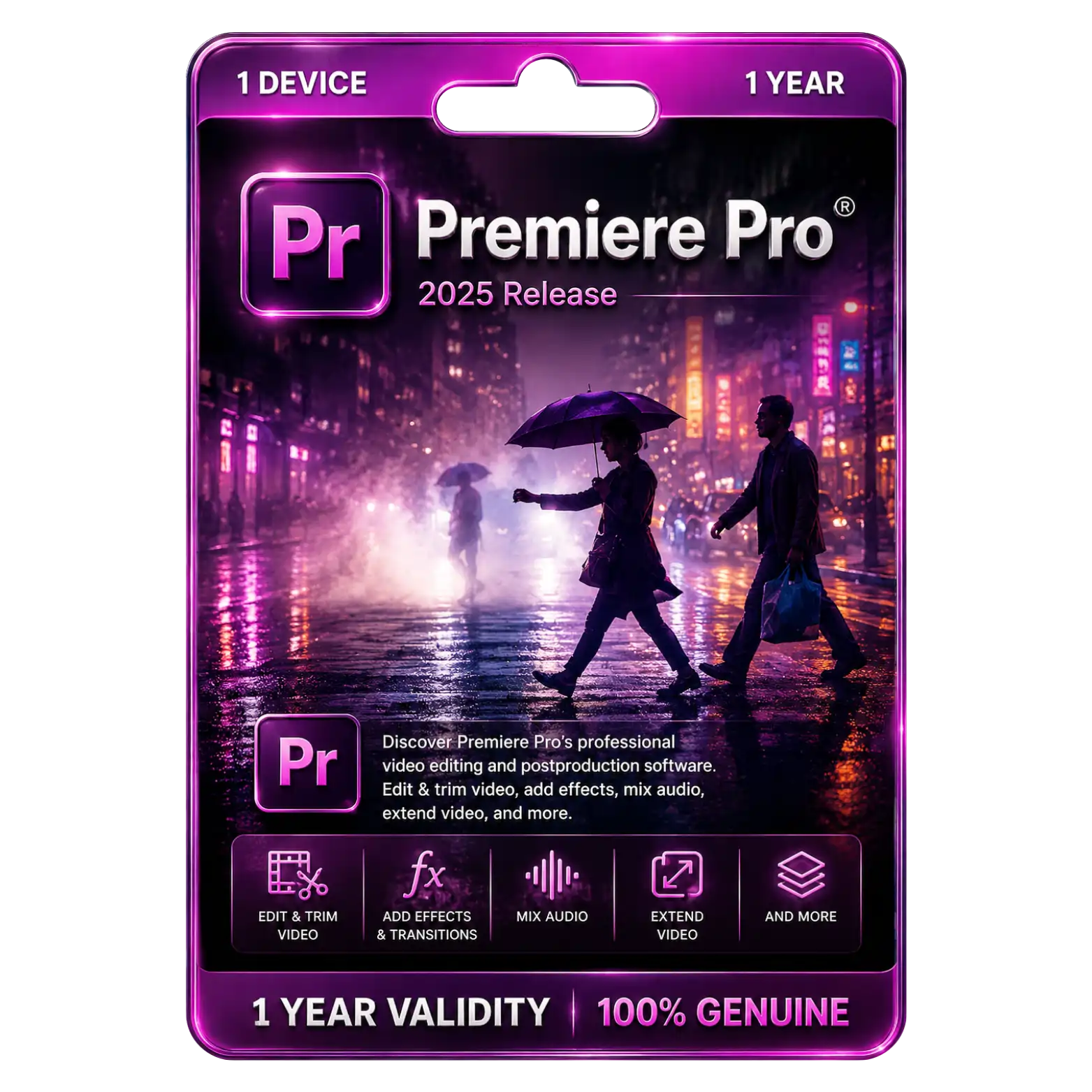 Premire Pro Premiere Pro Original License for 1 Device 1 Year - Image 1
