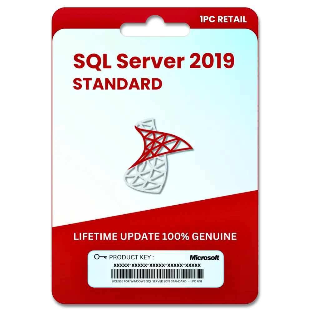 SQL Server 2019 Standard For 1PC SQL Server 2019 Standard For 1PC