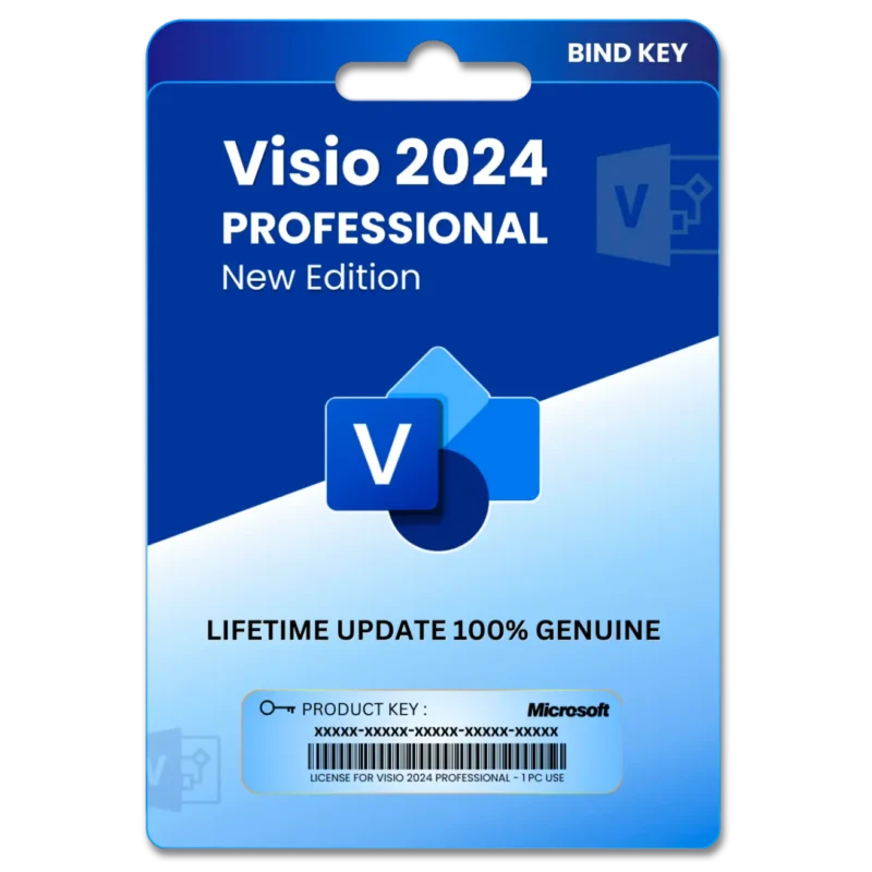 Visio 2024 Professional Original License Key