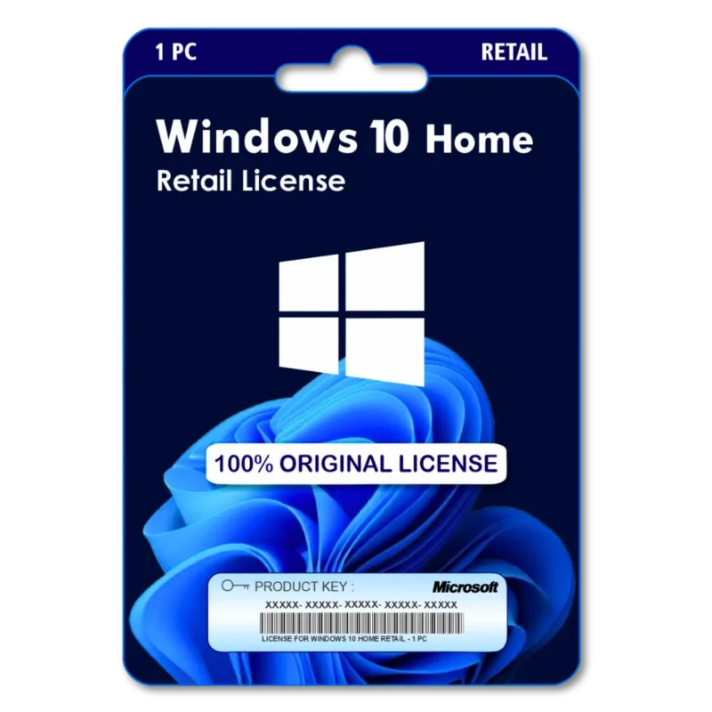 Windows 10 Home Retail Original License Key