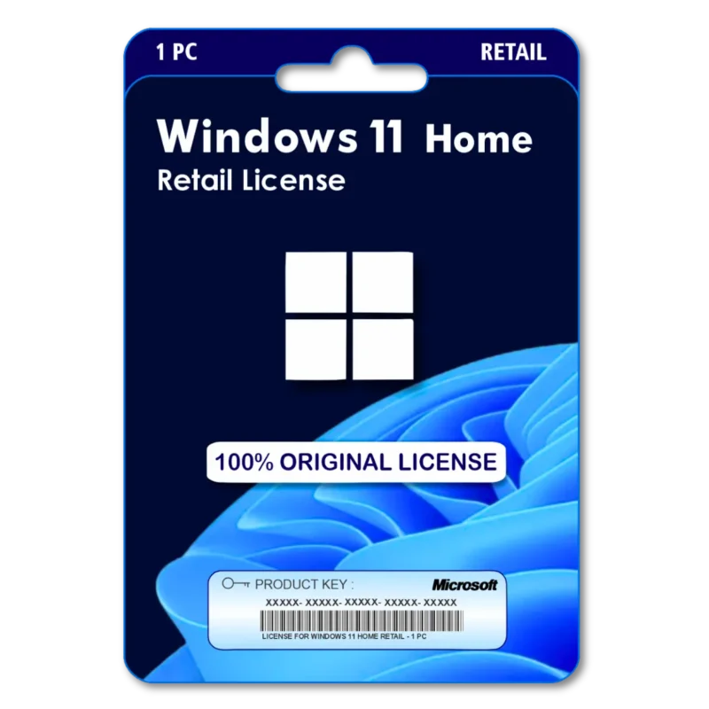 Windows 11 Home Retail Original License Key