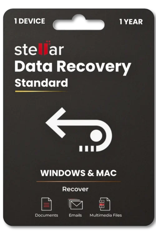 Stellar Data Recovery Standard For WindowsMAC 1 Device – 1 Year