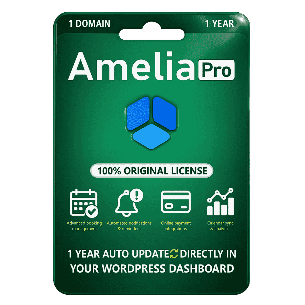 Amelia Pro Plugin With Original License Amelia Pro Plugin With Original License