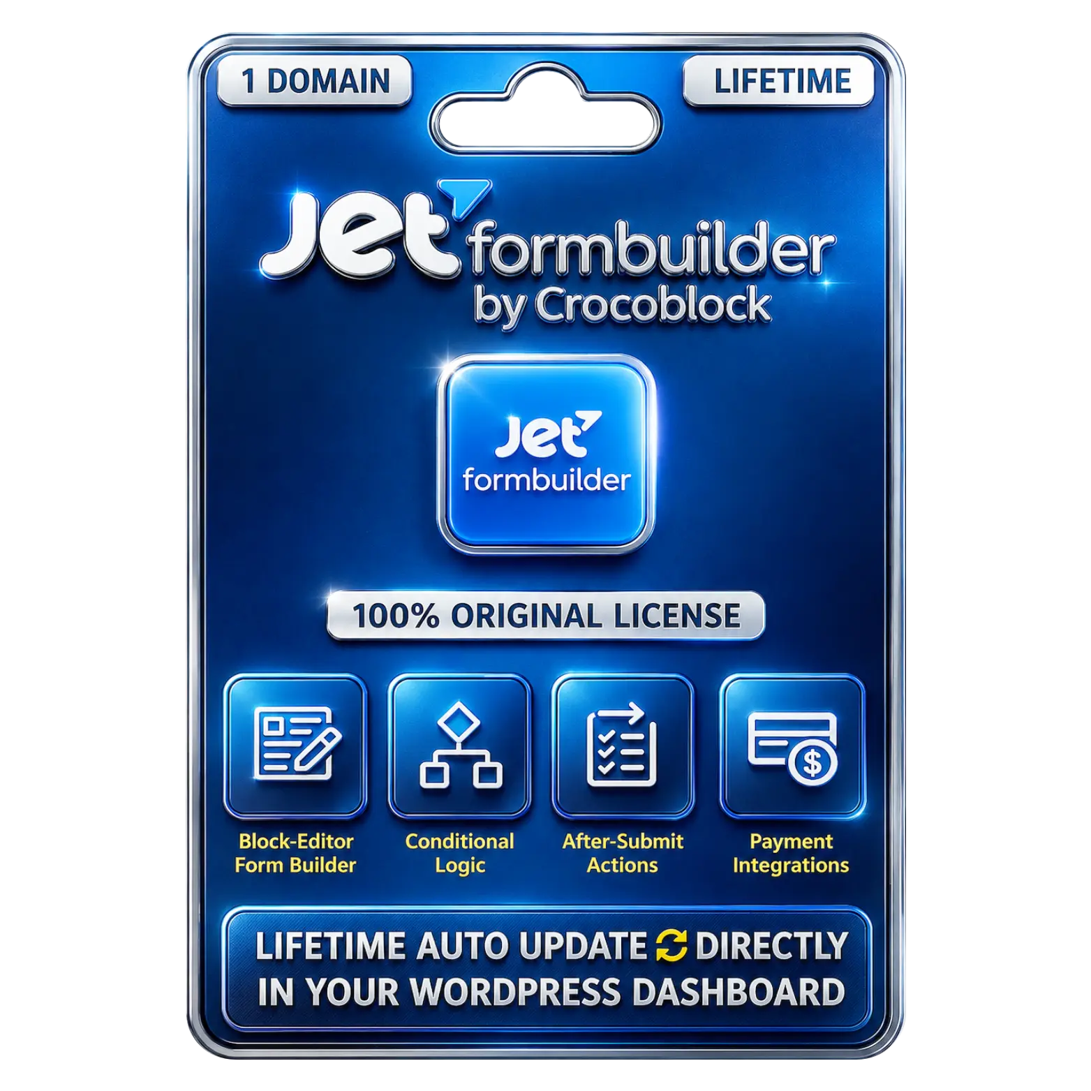 Jet Formbuider by Crocoblock JetFormBuilder With Original License Key - Image 1