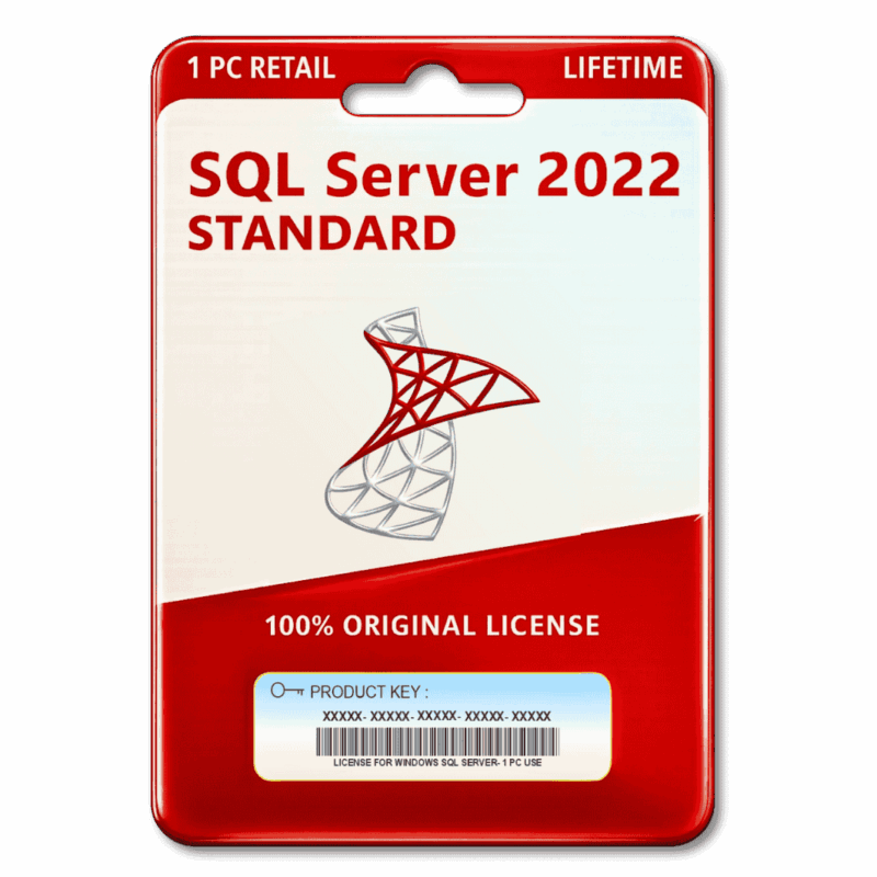 SQL Server 2022 Standard For 1PC