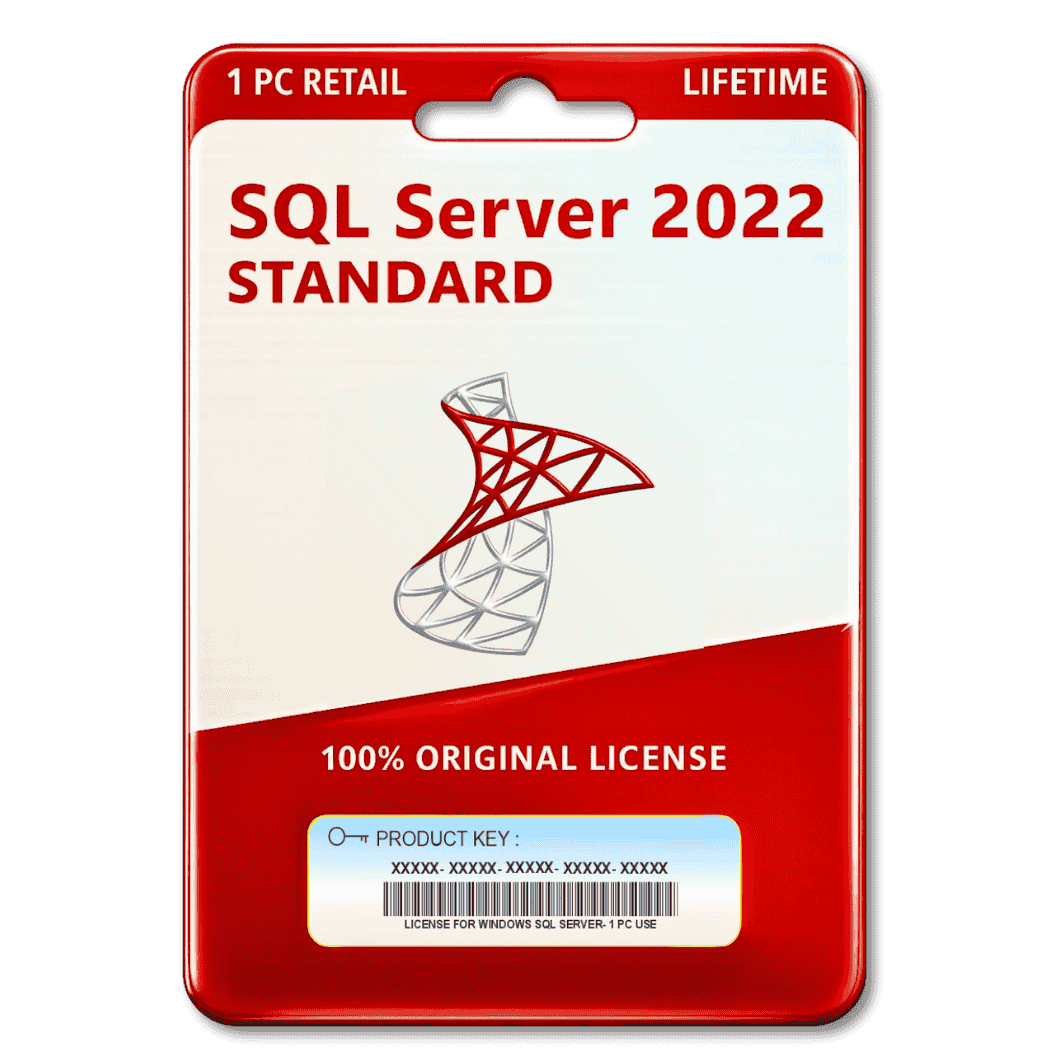 SQL Server 2022 Standard For 1PC SQL Server 2022 Standard For 1PC