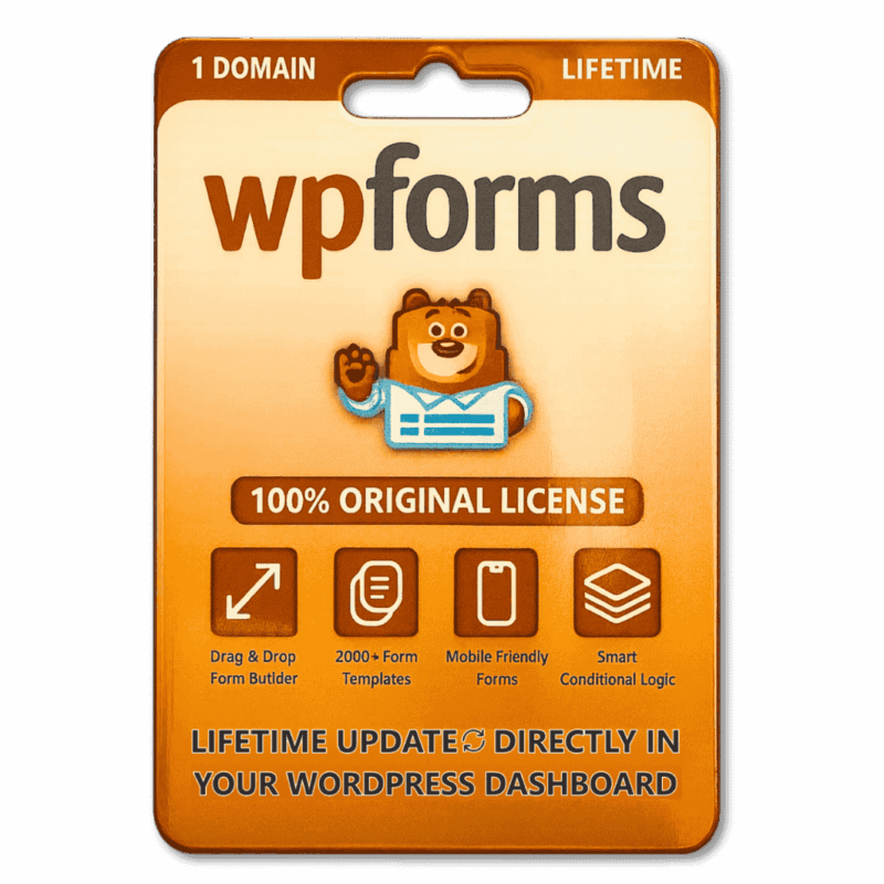WPForms Pro With Original License Key