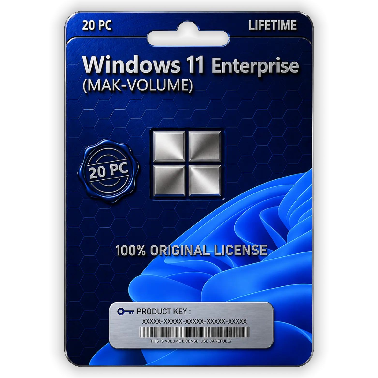 wINDOWS 11 Enterprise Mak Volume 20 PC (1) Windows 11 Enterprise 20PC Original License Key - Image 1