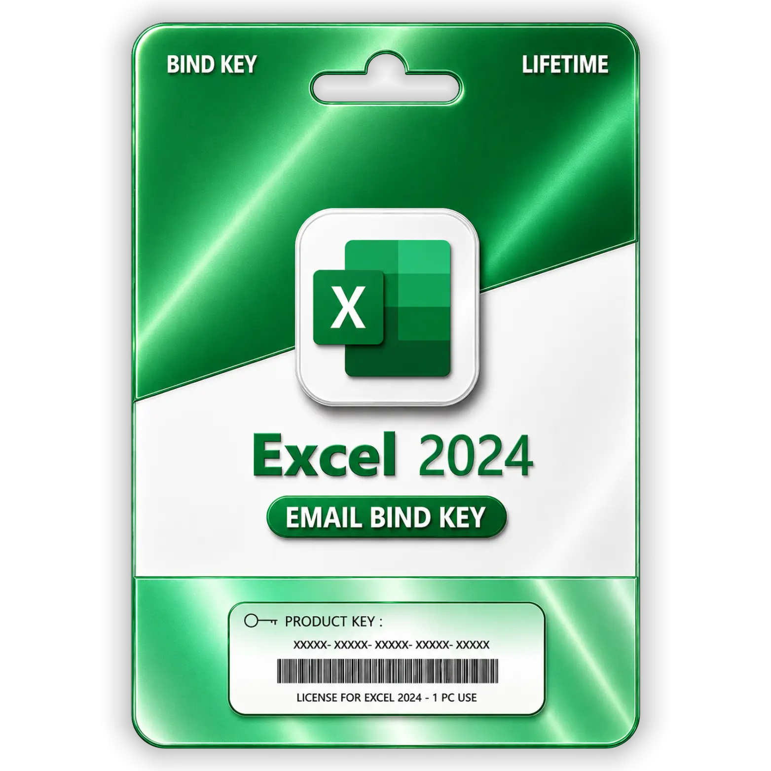 Excel 2024 Excel 2024 Email Bind Key Original License 1 PC Lifetime - Image 1