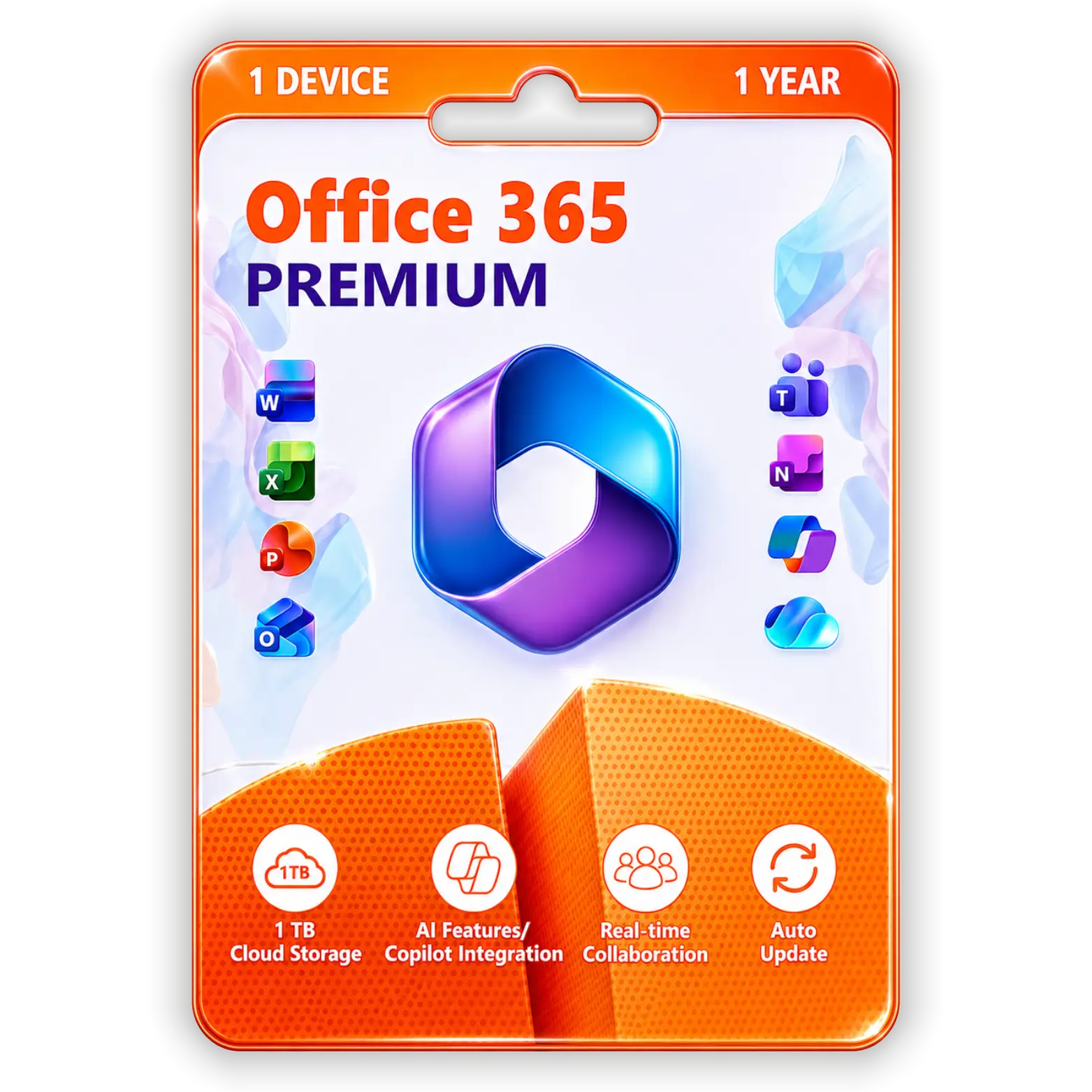 Office 365 Premium (1) Office 365 Premium Original License 1 Device 1 Year - Image 1